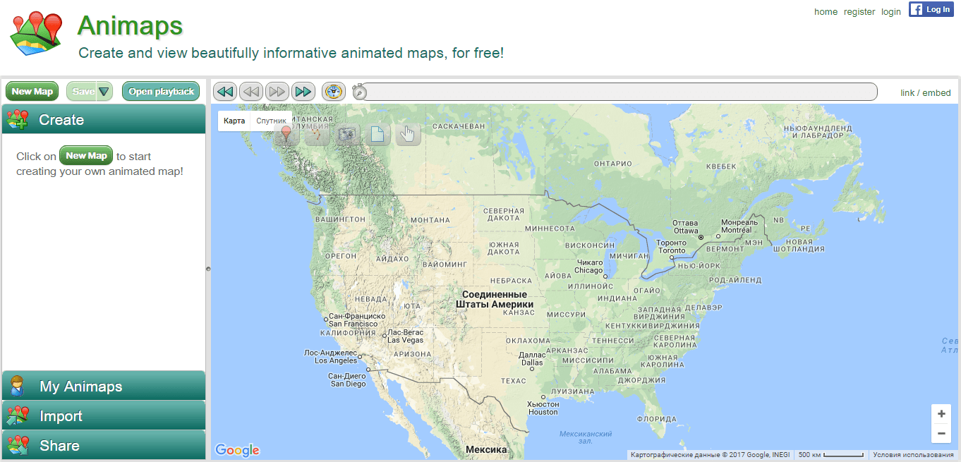 как можно нарисовать карту