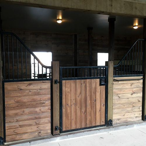 Best of all, you can begin right now, on your schedule not some contractor's who's squeezing you in … 12' Shetland Horse Stall Front Kit | RAMM Horse Fencing