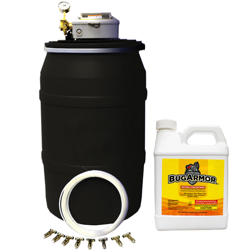 That's because all the amenities you need travel along with you, from your bed to your living room to your bathroom. Automatic Fly & Mosquito Spray System | RAMM Horse Fencing