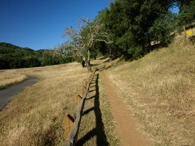 The main door is wheelchair accessible when both front doors are open. Rancho Canada Del Oro Hike, Mayfair Ranch Trail, 5/16/09