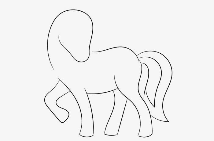 рисуем единорога поэтапно для детей