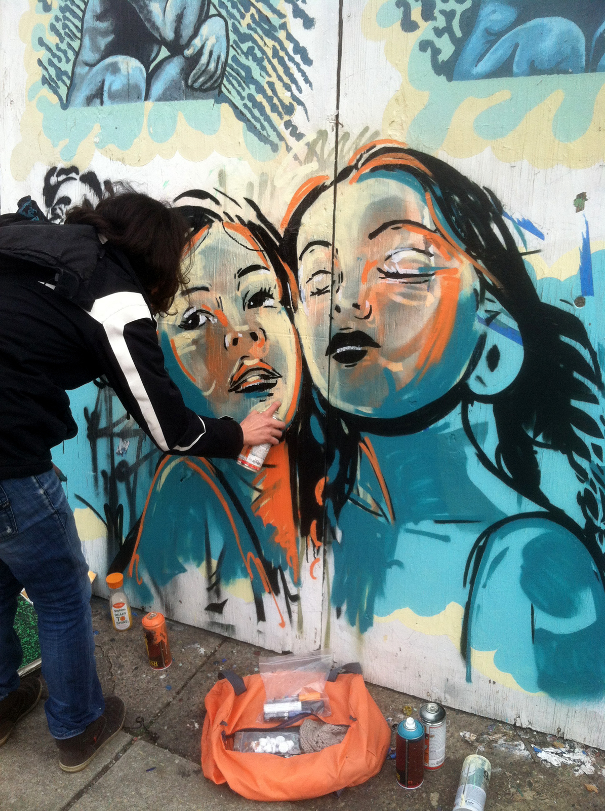 World Renown Italian Street Artist Alice Alice Pasquini Paints Two New Murals In Philly Streets Dept