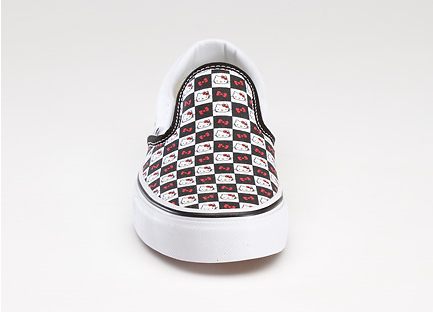 hello kitty checkered vans