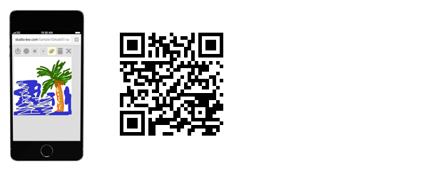 パソコンやスマートフォンでお絵かきが出来るものを作ってみました 北海道苫小牧市のホームページ制作 Studio Key