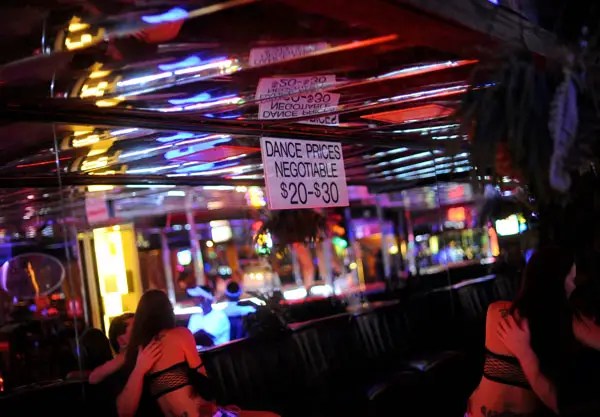 The chemical structure of water consists of two hydrogen atoms and one oxygen atom. What I Learned Visiting Portlandâs Most Notorious Strip Clubs