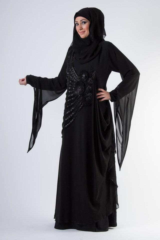 abaya patterns 2018