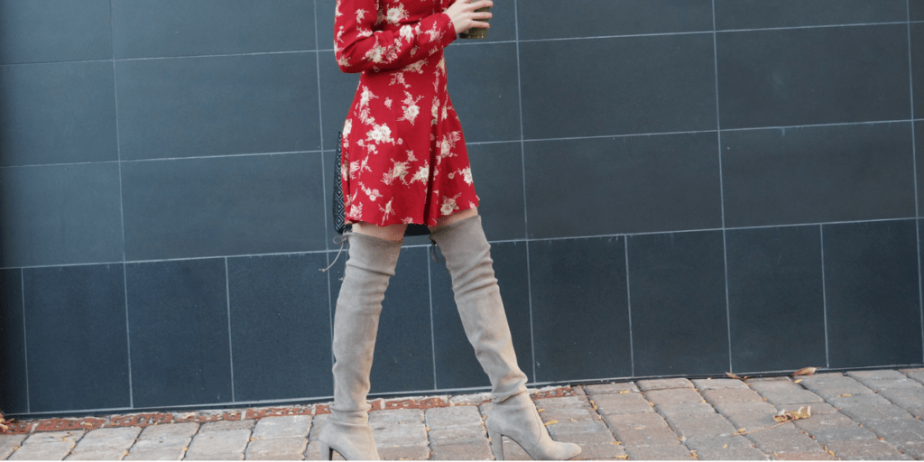 how to wear over-the-knee boots 