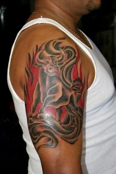 15+ Best Bull Tattoo Designs And Their Meanings | Styles At Life 600_x_401_webp