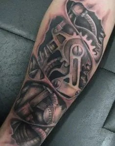 9 Amazing Biomechanical Tattoo Designs | Styles At Life 299_x_236_webp