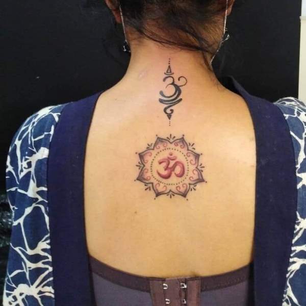 25 Indian Spiritual (ॐ) Om Tattoo Designs 2021 | Styles At Life 600_x_600_jpg