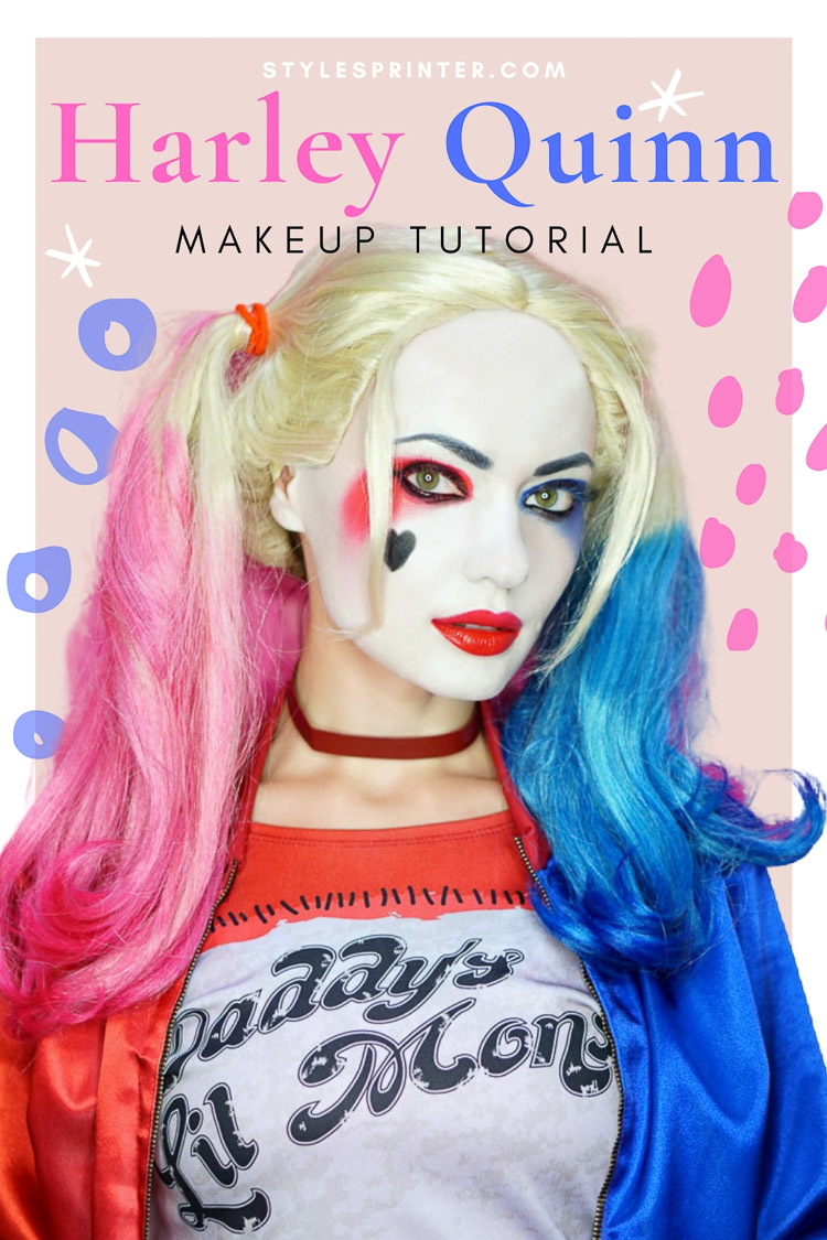 Hey, it's jackie wyers & welcome to a margot robbie as harley quinn birds of prey makeup tutorial / cosplay transformation! Harley Quinn Makeup Tutorial Step By Step Suicide Squad Makeup
