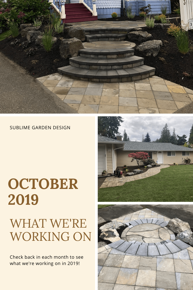 Belgard tandem wall column bag of connectors. Belgard Urbana Pavers Sublime Garden Design Landscape Design Serving Snohomish County And North King County