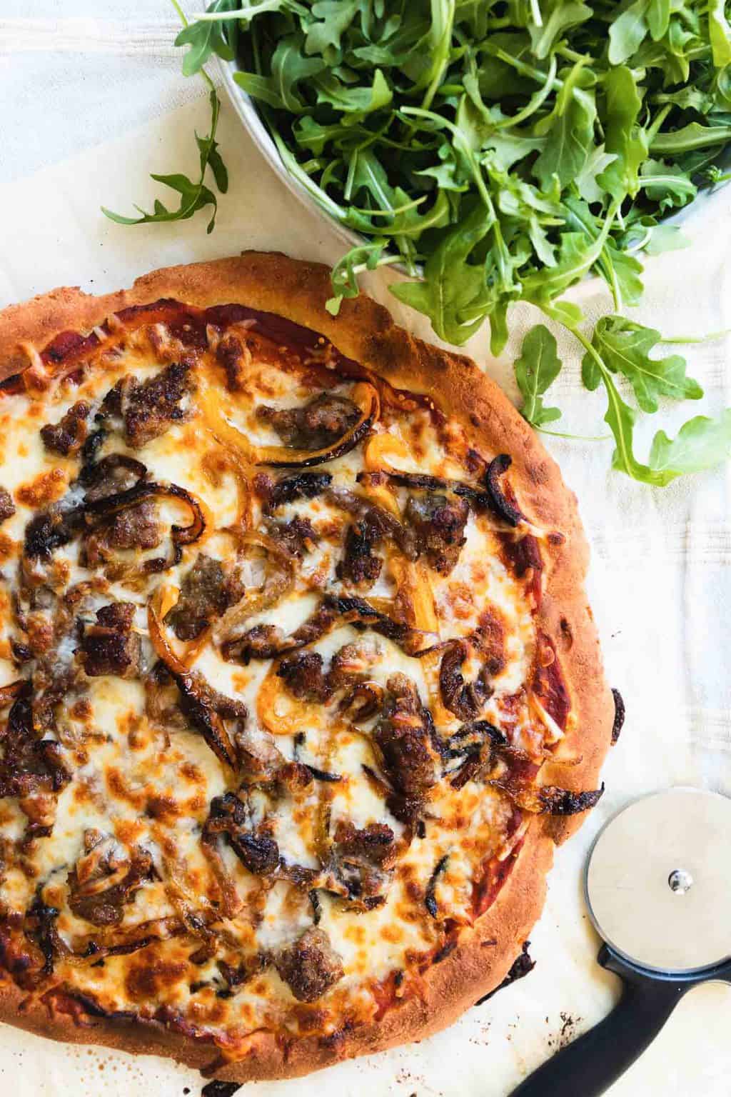 How to Make Keto Pizza Crust Recipe — Sugar &amp; Cloth