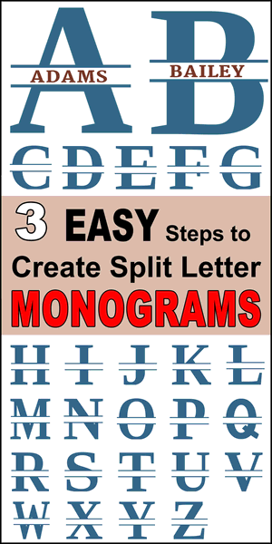 Kg flavor and frames by kimberly geswein. Free Split Letter Stencil Font Monogram Maker Patterns Monograms Stencils Diy Projects