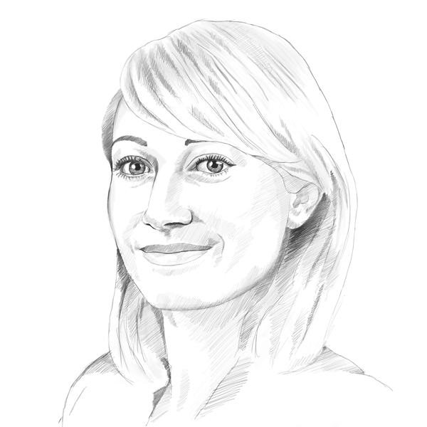 человек рисует звездочки