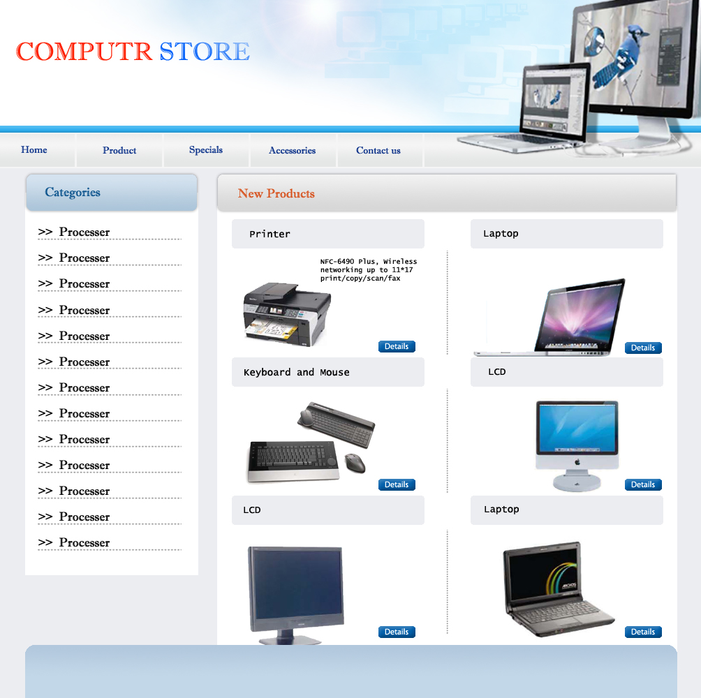 computer template | Sunnotemplates's Blog