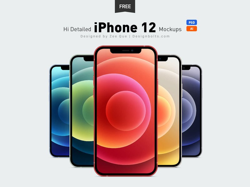 We have yet another 3d rendered iphone 12 pro mockup in floating position. 20 Free Iphone 12 Mockups Psd Ai Sketch Figma Super Dev Resources