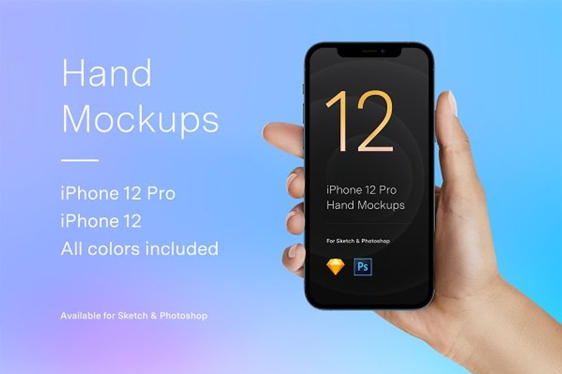 New iphone 12 & iphone 12 pro hands mockups freebie iphone hand mockup . 20 Free Iphone 12 Mockups Psd Ai Sketch Figma Super Dev Resources