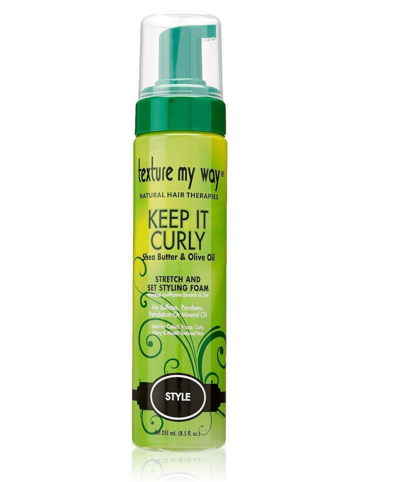Texture My Way – Keep It Curly Stretch & Set Styling Foam 251ml