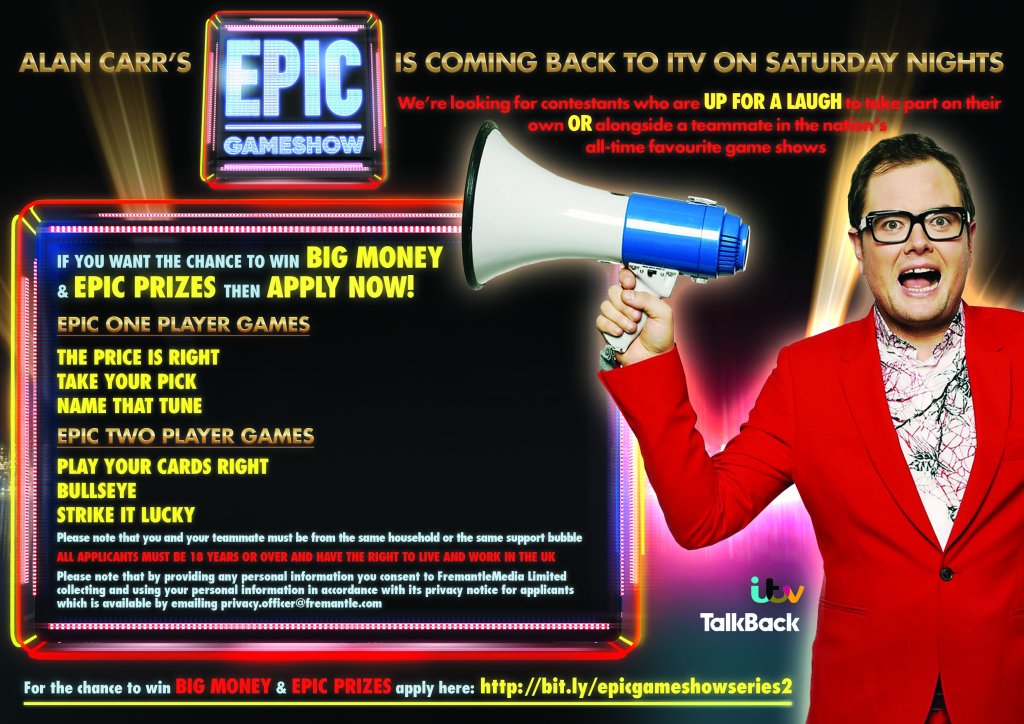 Contestant calls for UK gameshows SuperLucky