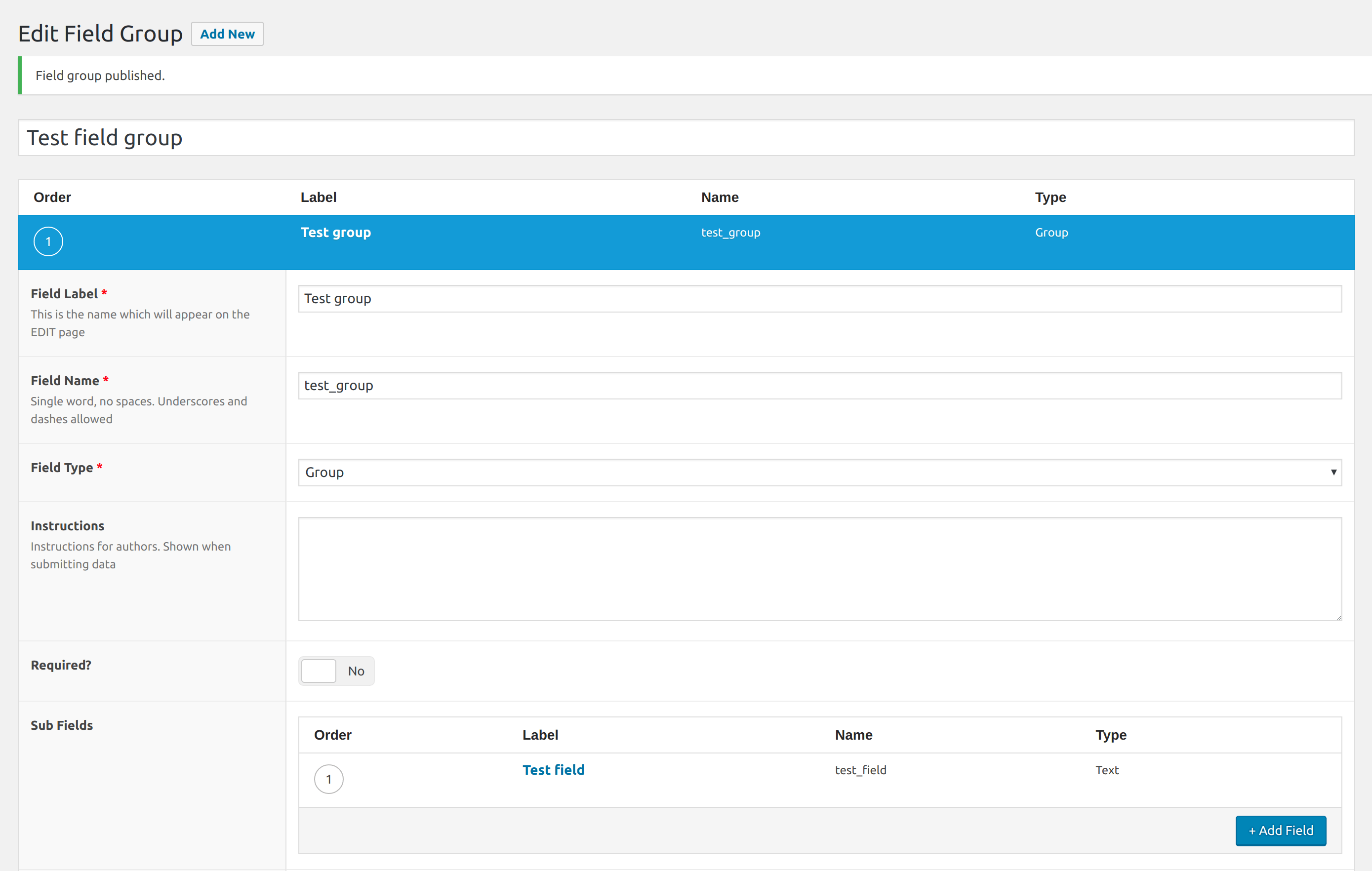 Here is where we do all of the hard work. Programmatically Inserting Field With Update Field Does Not At Field Key Meta Acf Support