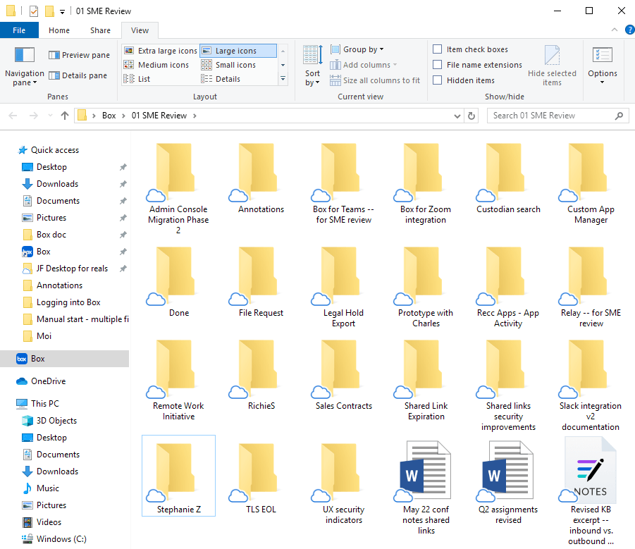 Using Box Drive Basics Box Support