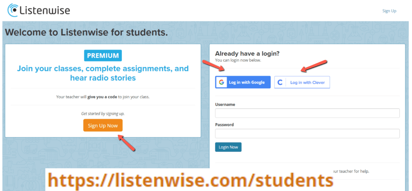 Classroom unfortunately has not been easy to use at all for . Enroll Your Students Listenwise Support Center