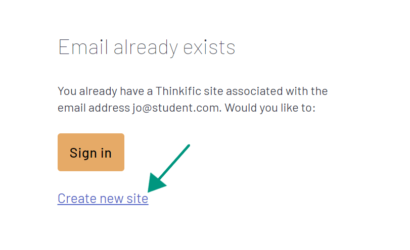 If you have reached this page and are expecting to see broadband products, please make sure you're connected to the glide network and try again! Why Am I Being Told That I Already Have A Thinkific Account When Trying To Create A Site Thinkific