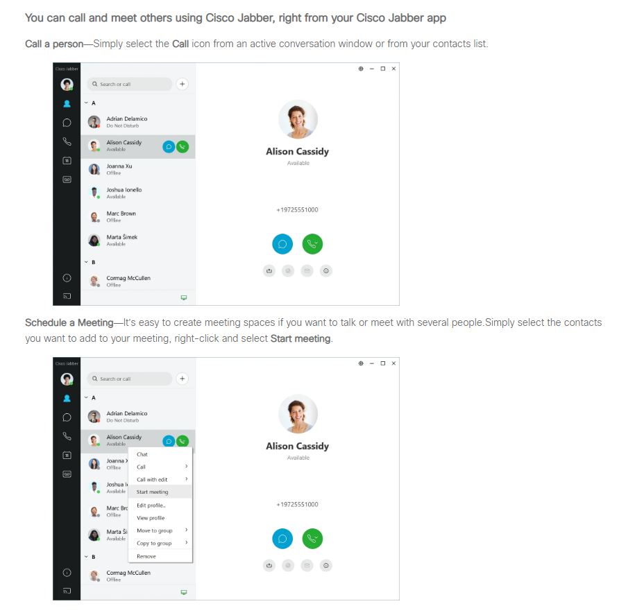 Cisco Jabber Overview Wcsu Support