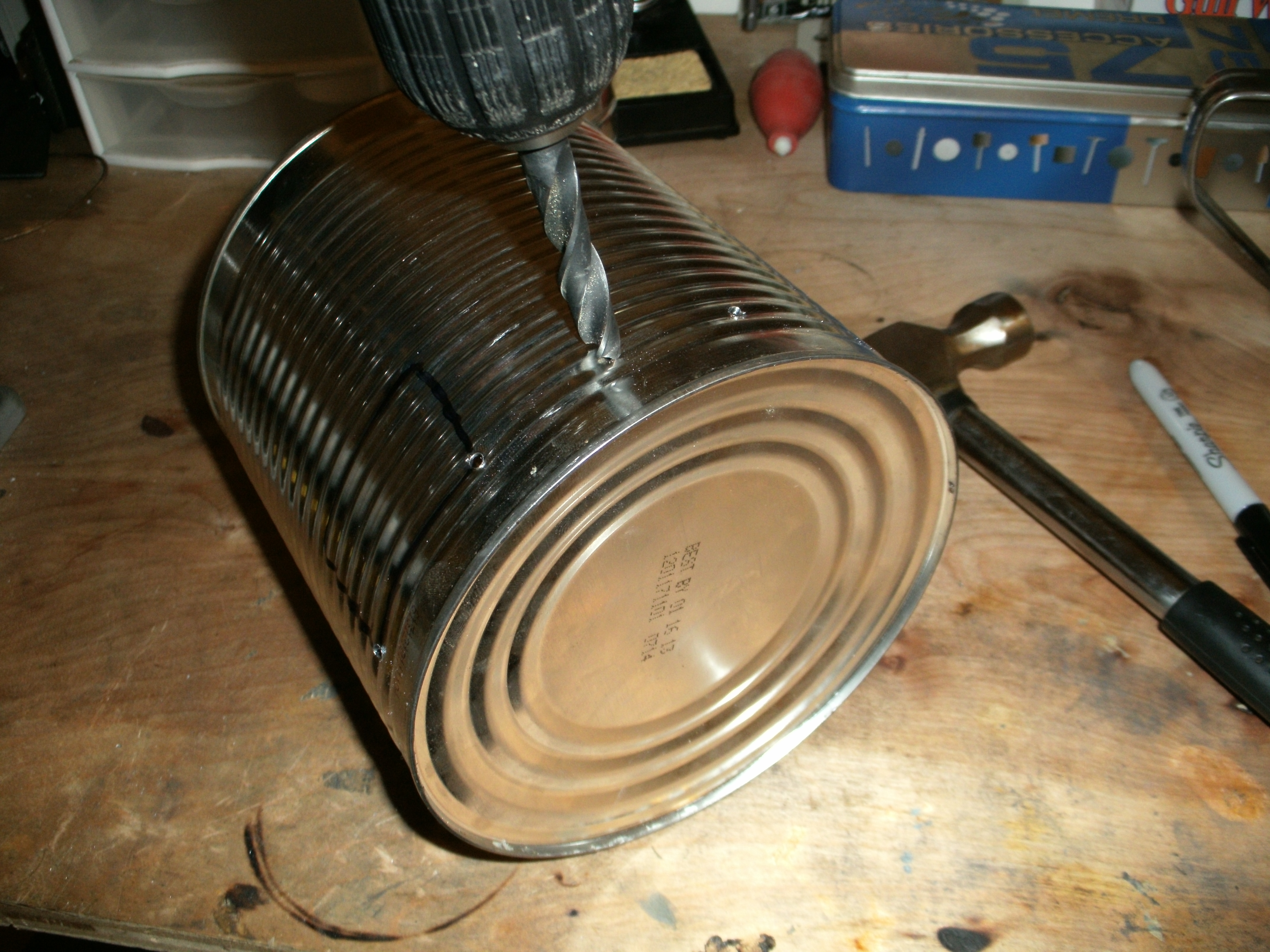 Coffee Can Hobo Stove