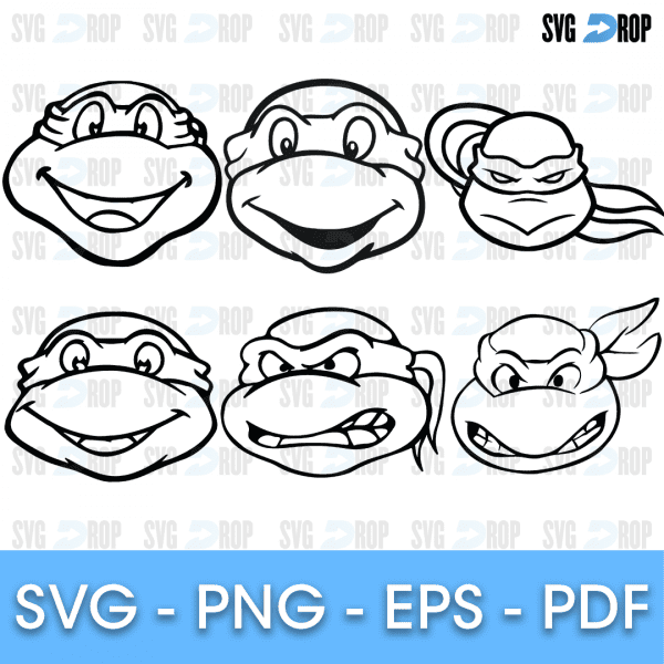 Search more creative png resources with no backgrounds on seekpng. Ninja Turtles Silhouette Svg Svg Drop