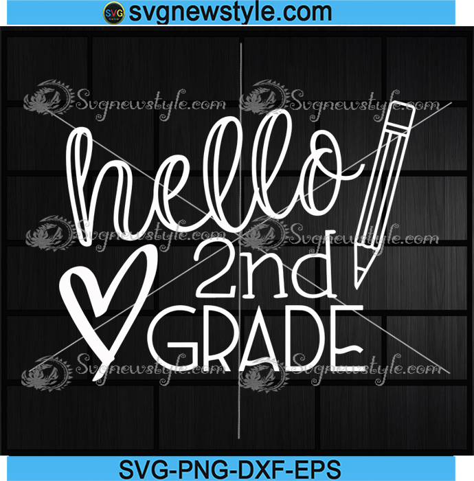 Check out our cute svg for women selection for the very best in unique or custom,. Hello Second Grade Svg Second Grade Teacher Cute Women Teacher 2nd Grade Teacher Svg Svg New Style
