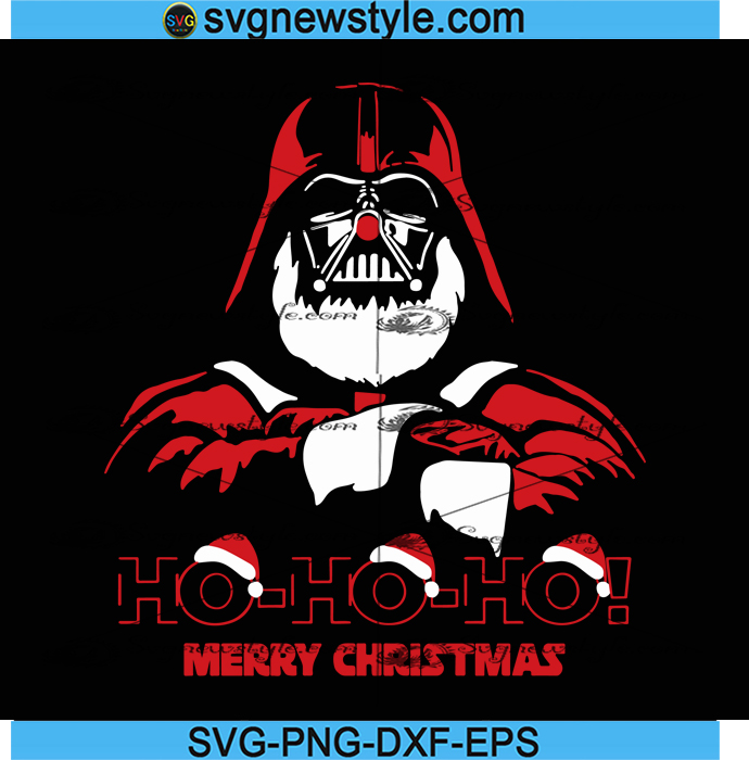 It's time to give thanks for all the little things. Ho Ho Ho Star Wars Santa Darth Vader Christmas Svg Disney Christmas Svg Png Dxf Eps Cricut File Silhouette Art Svg New Style