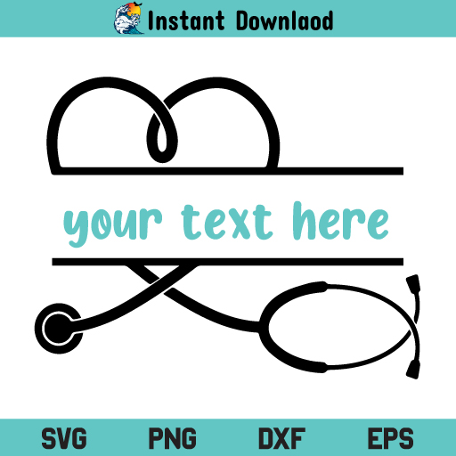 I always like using a more interesting “chunkier” letter for the single initial. Stethoscope Heart Monogram Svg Stethoscope Split Monogram Svg Heart Stethoscope Svg Stethoscope Svg Nursing Svg Nurse Svg Name Frame Monogram Nurse Svg Png Dxf Cricut Cut File Svgsea