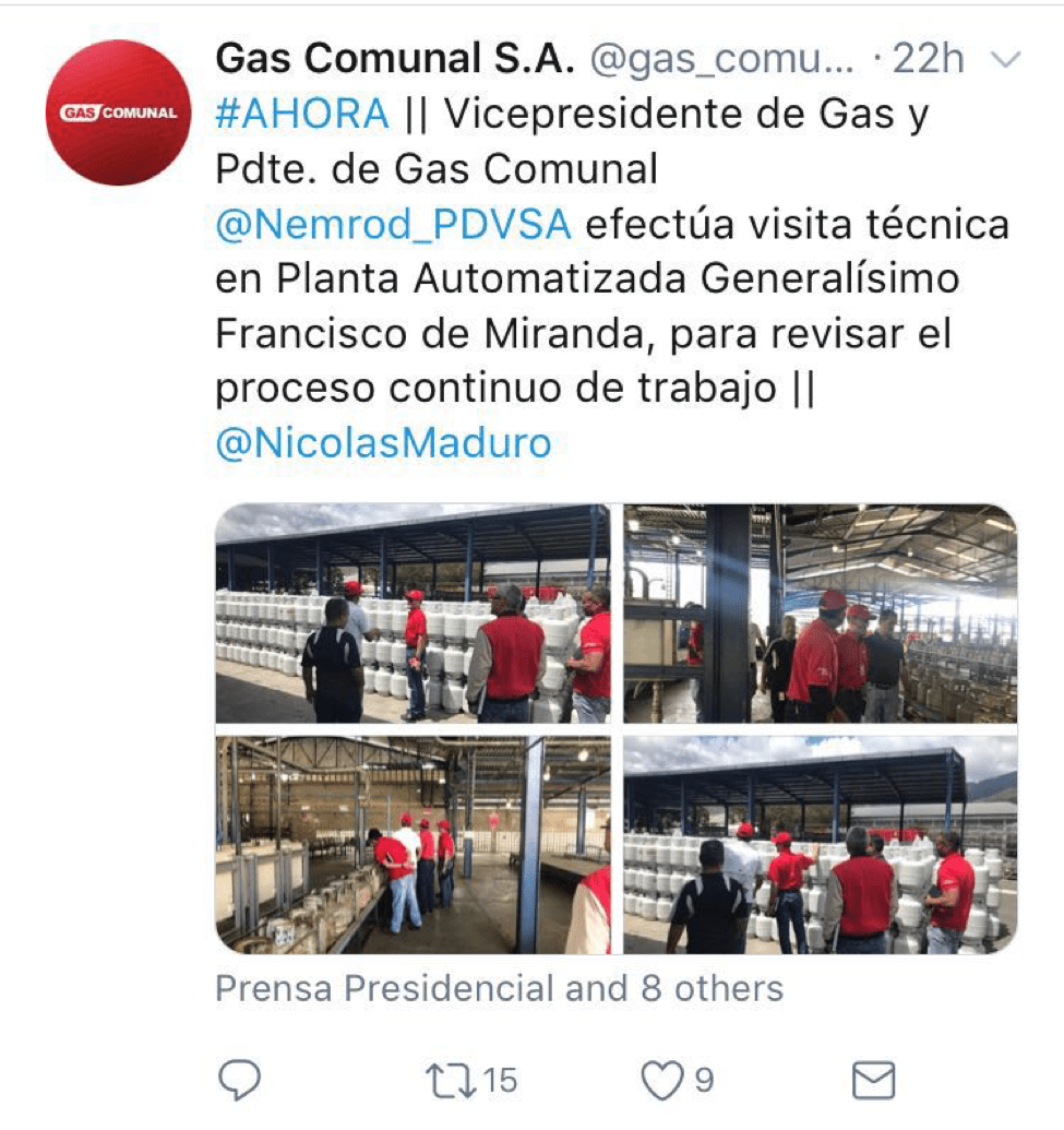 Pdvsa Gas Comunal Project And Quality Control Management Sycar Llc