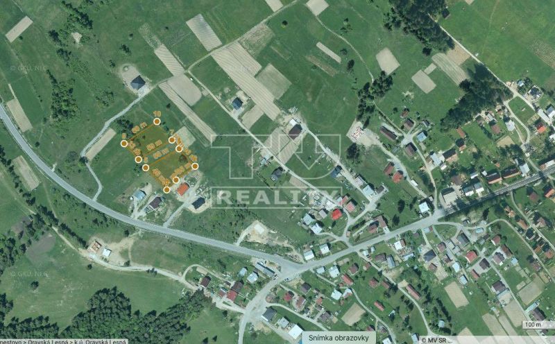 Tureality Sk Predaj Pozemok Pre Rodinne Domy Oznamenie O Drazbe Pozemkov Spolu 4234 M2 V Oravskej Lesnej 41869