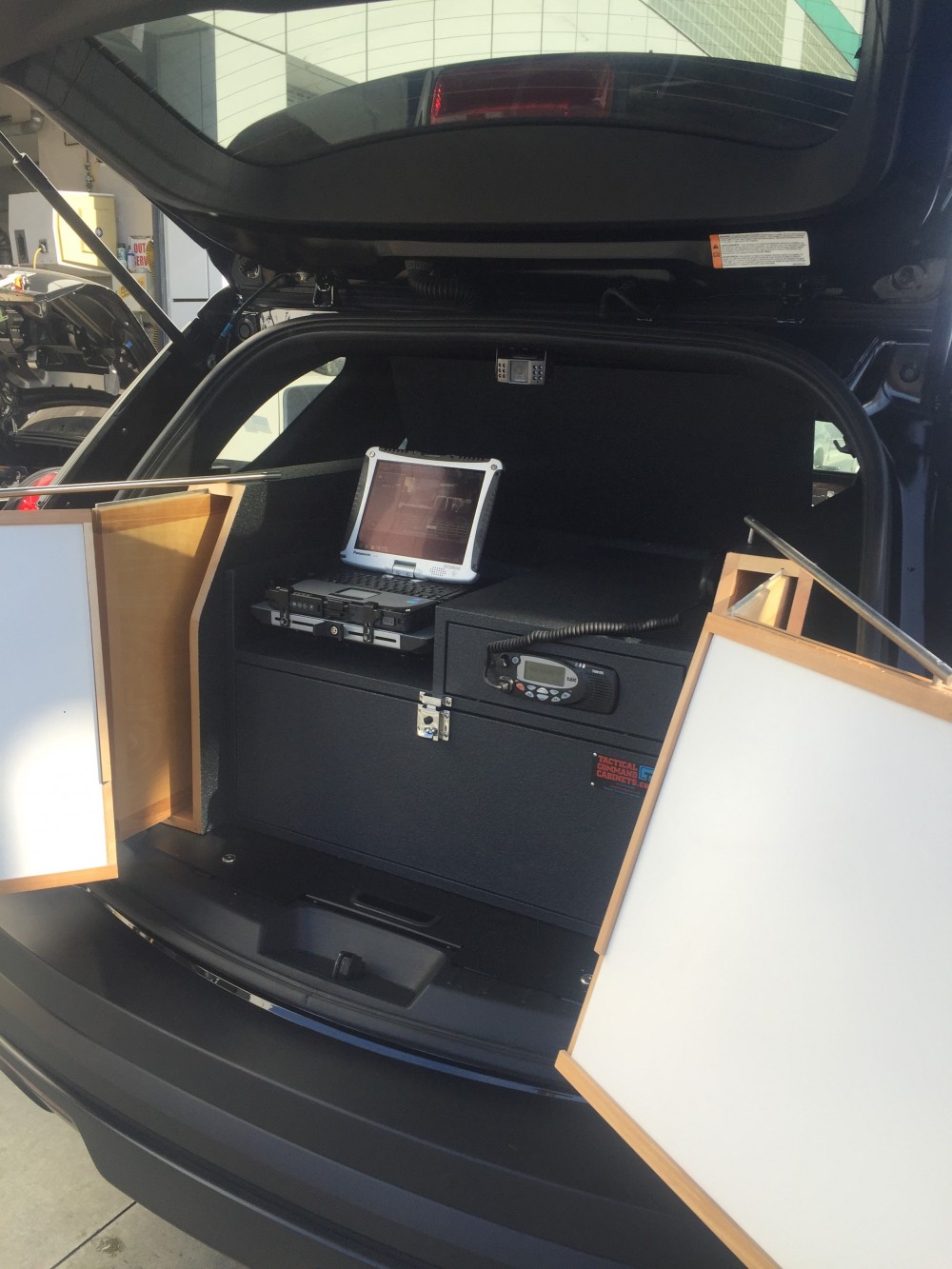 This entryway bench is both attractive and multifunctional. Tactical Command Cabinets for Police, Fire and Emergency