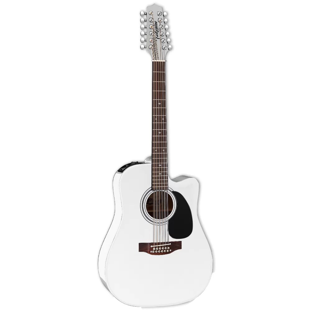 Docerola Takamine Legacy EF381SC Custom White - Taka Guitars