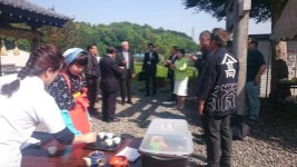 オープニング献茶