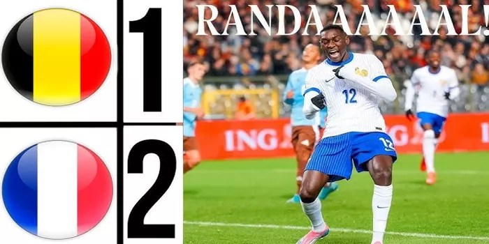 Pertandingan Sengit Prancis vs Belgia di UEFA Nations League