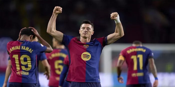 Gol Lewandowski Dua Kali Lipat Ungguli Mbappe Di Liga Spanyol