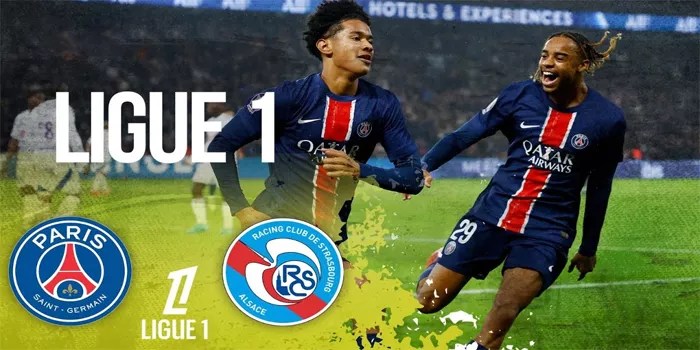 Hasil Pertandingan PSG vs Strasbourg Alsace: Kemenangan Dramatis 4-2