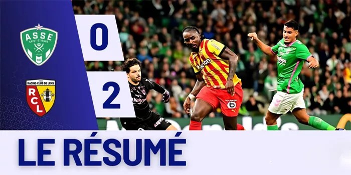 Hasil Pertandingan Saint-Etienne vs Lens: Kemenangan Taktis 2-0