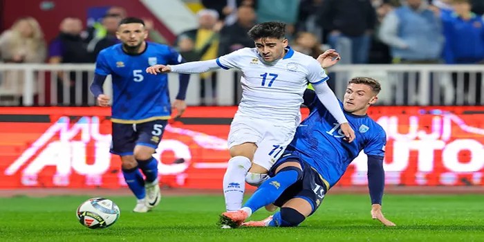 Duel Sengit Kosovo dan Cyprus Berjuang Hingga Akhir Pertandingan
