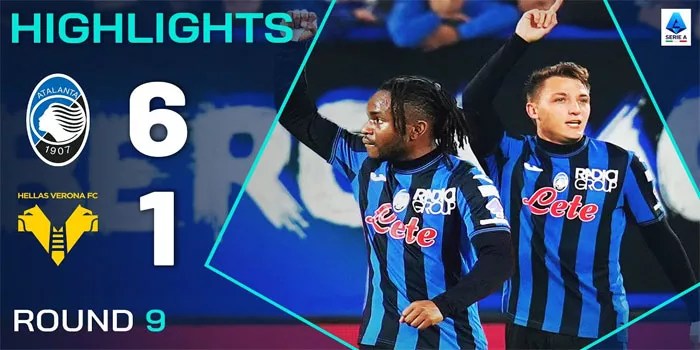 Liga Italia – Hasil Pertandingan Atalanta 6-1 Verona, 27 Oktober 2024