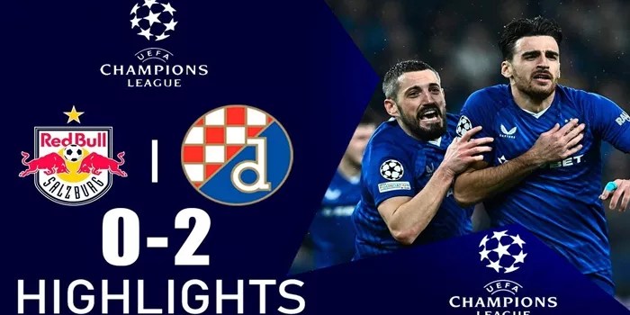 Liga Champions – Hasil Pertandingan Red Bull Salzburg Vs Dinamo Zagreb 0-2