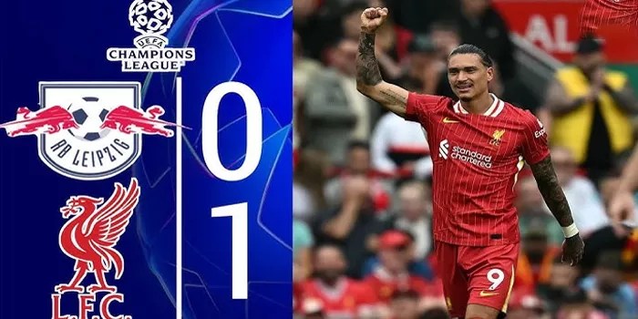 Pertandingan UEFA Champions League Liverpool Curi Kemenangan 1-0