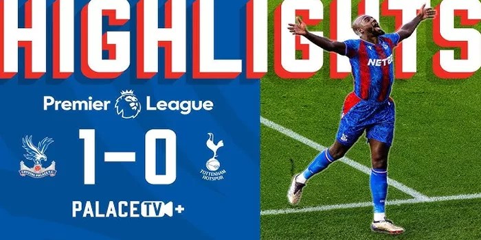 Crystal Palace vs Tottenham Berakhir 1-0 di Liga Premier