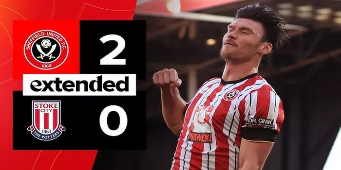 Sheffield United vs Stoke Skor 2-0, Tim Tuan Rumah Tampil Menggigit