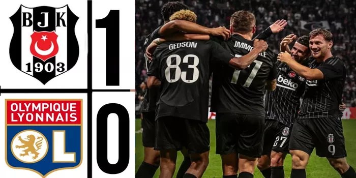 Besiktas Ciptakan Kejutan Di Eropa Dengan Kemenangan Tipis 1-0 Atas Lyon!